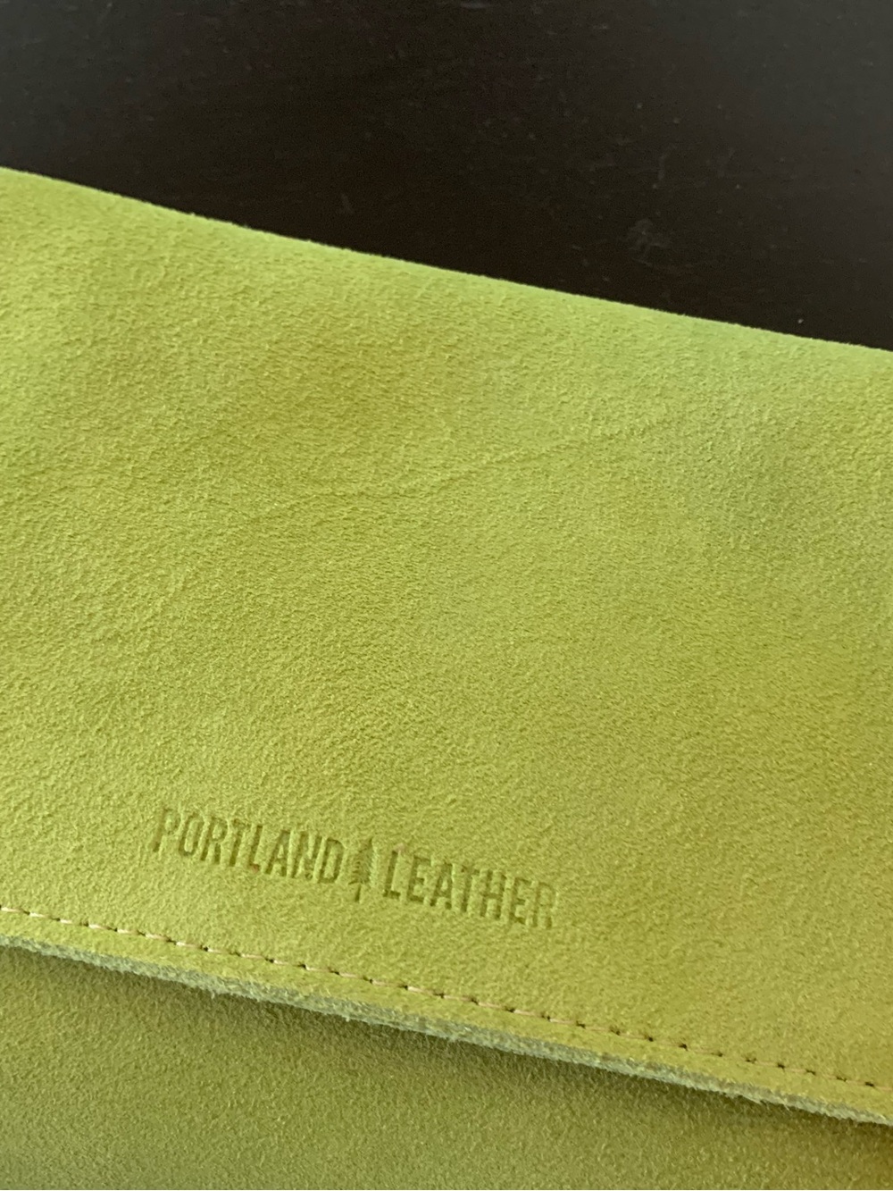 Portland Leather Goods Medium Metro--LIME - Picture 3 of 13